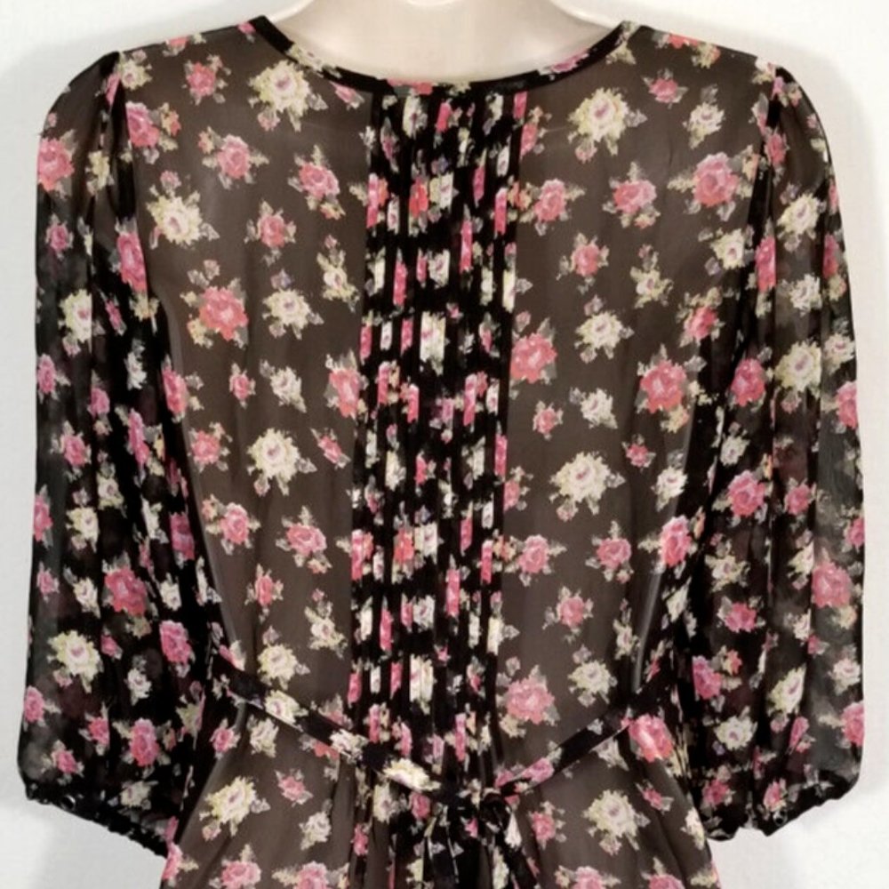 GUESS Chiffon Top Blouse 5854E1M - Picture 8 of 15